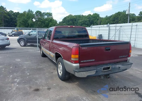 2002 Chevrolet Silverado 1500 Ls z USA, uszkodzony, nr VIN 1GCEC19T02Z130553